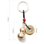 Feng Shui Coins with Brass Calabash - Image 2