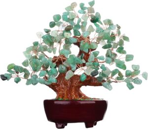 Green aventurine money tree