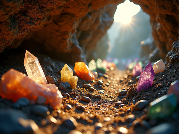 Crystal mine